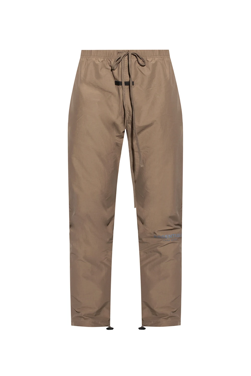 Trousers with reflective logo