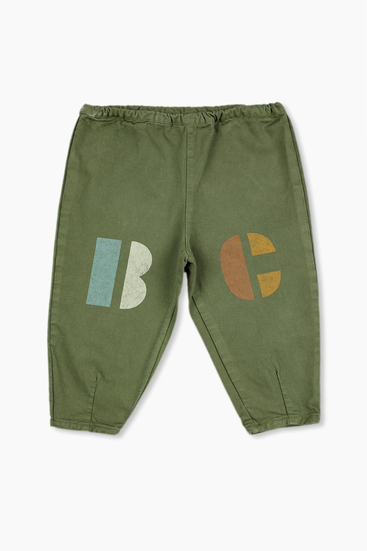 Trousers with patches