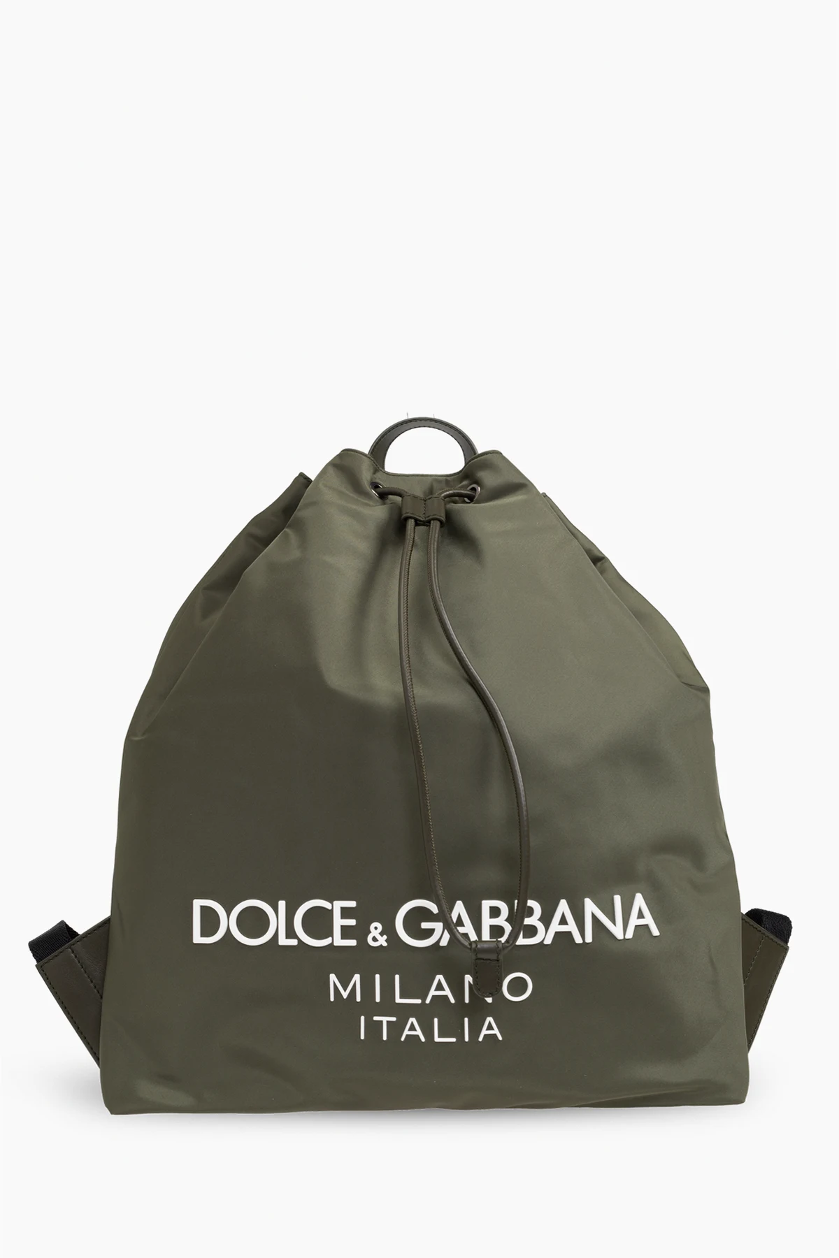 ZIELONY Plecak z  logo