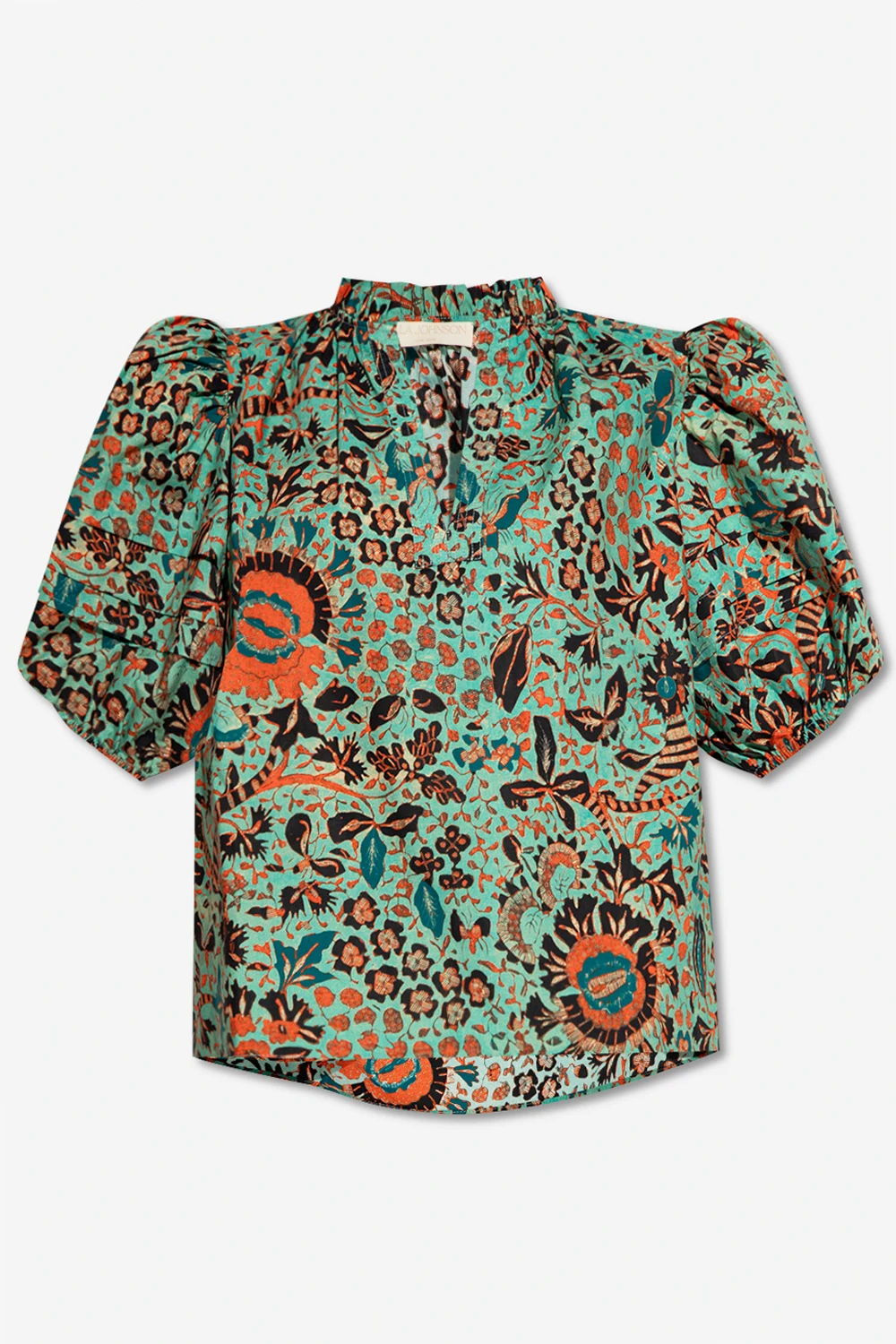 ‘Imari’ patterned top