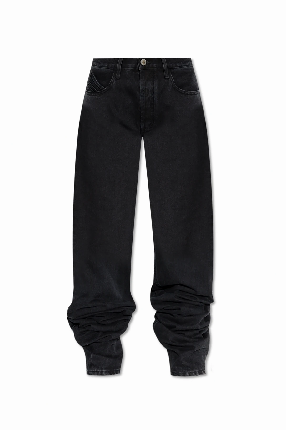 Jeans mit sehr langen Beinen