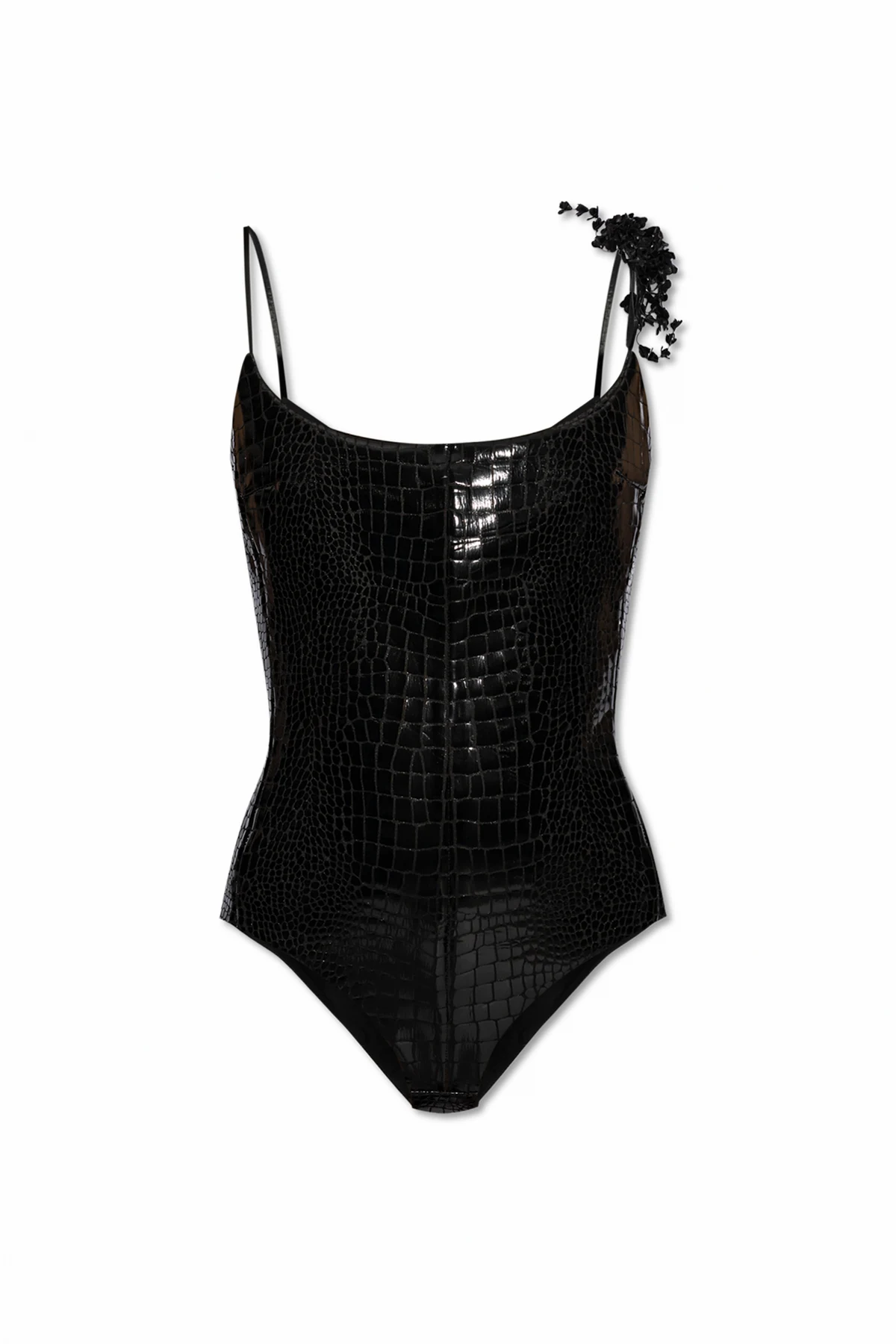 Body z materiału imitującego skórę