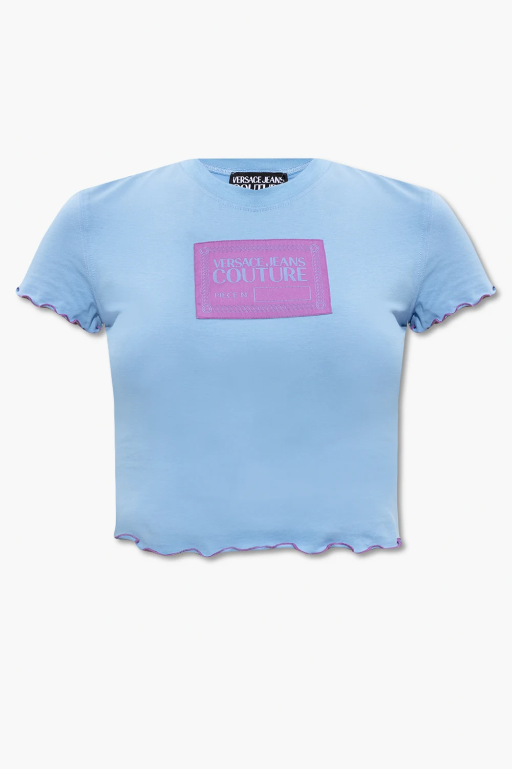 T-shirt z naszywką