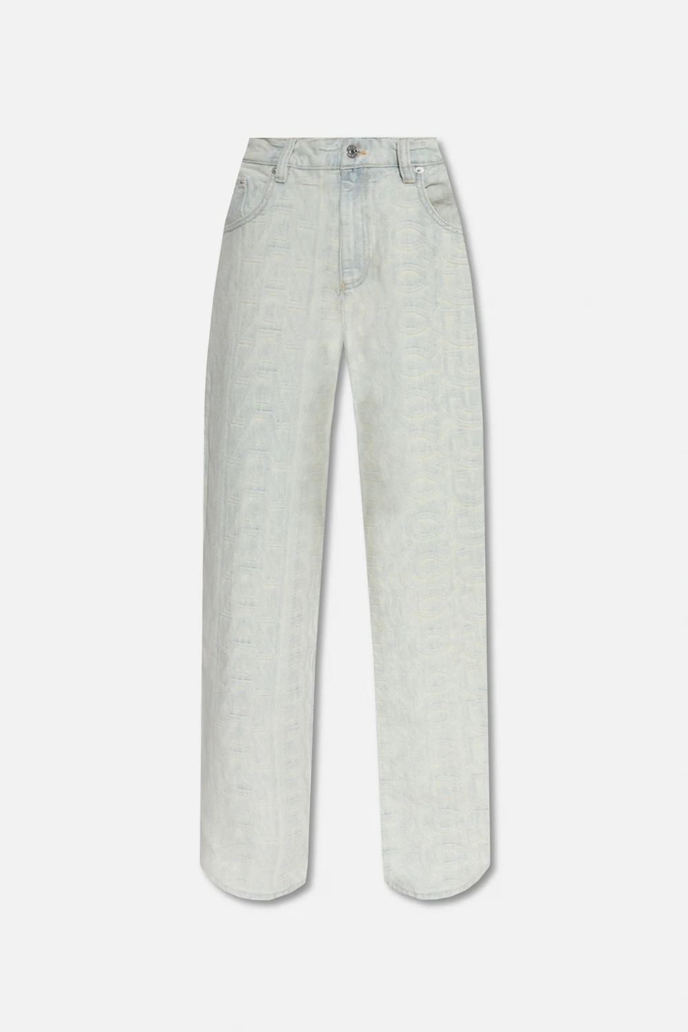 Jeansy z monogramem
