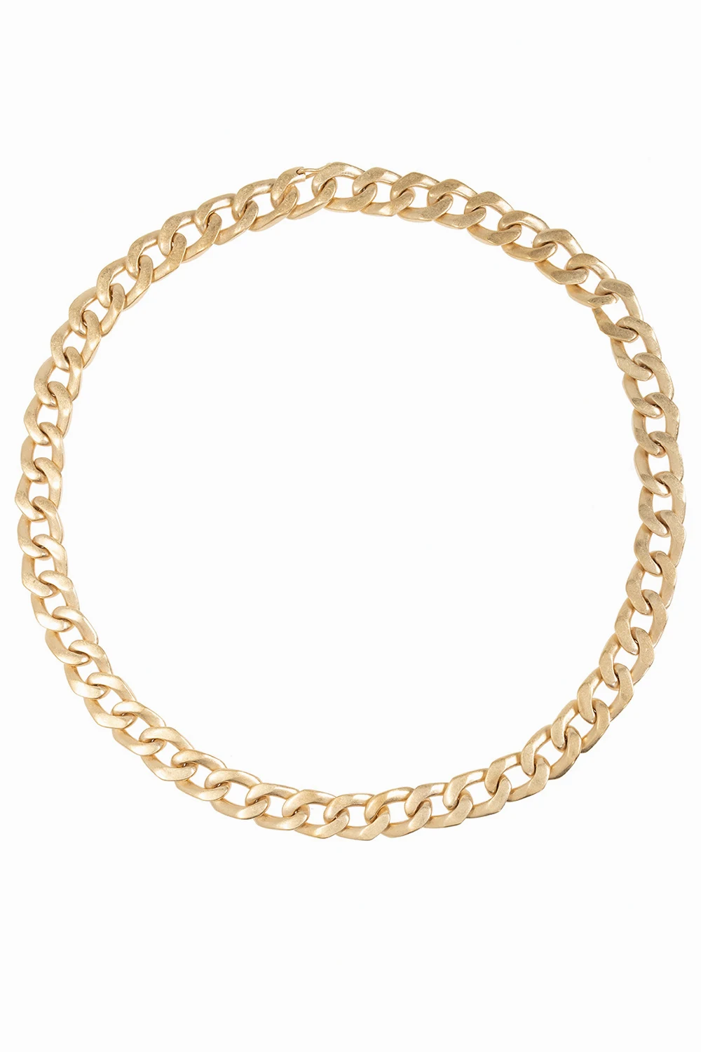 Srebrny naszyjnik w formie łańcucha