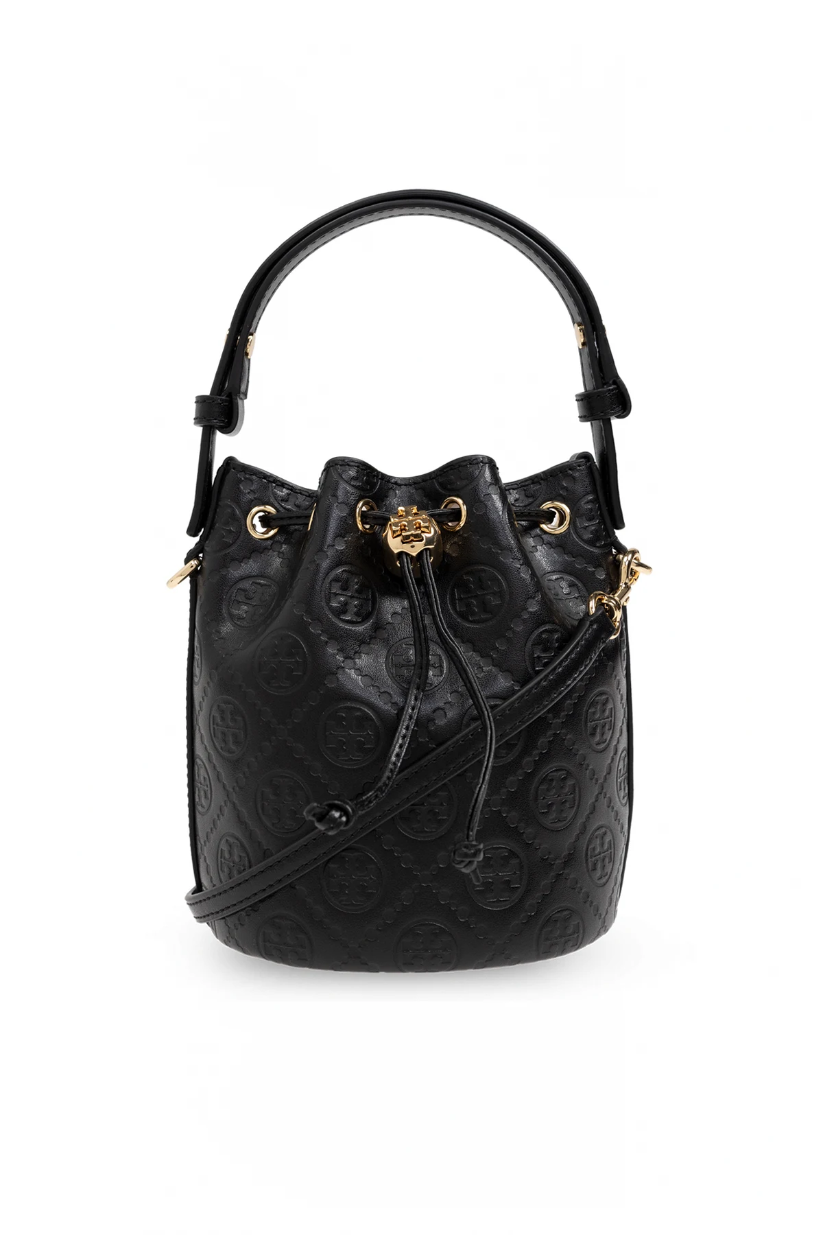 Torba na ramię `T-Monogram Mini` Typu `bucket`