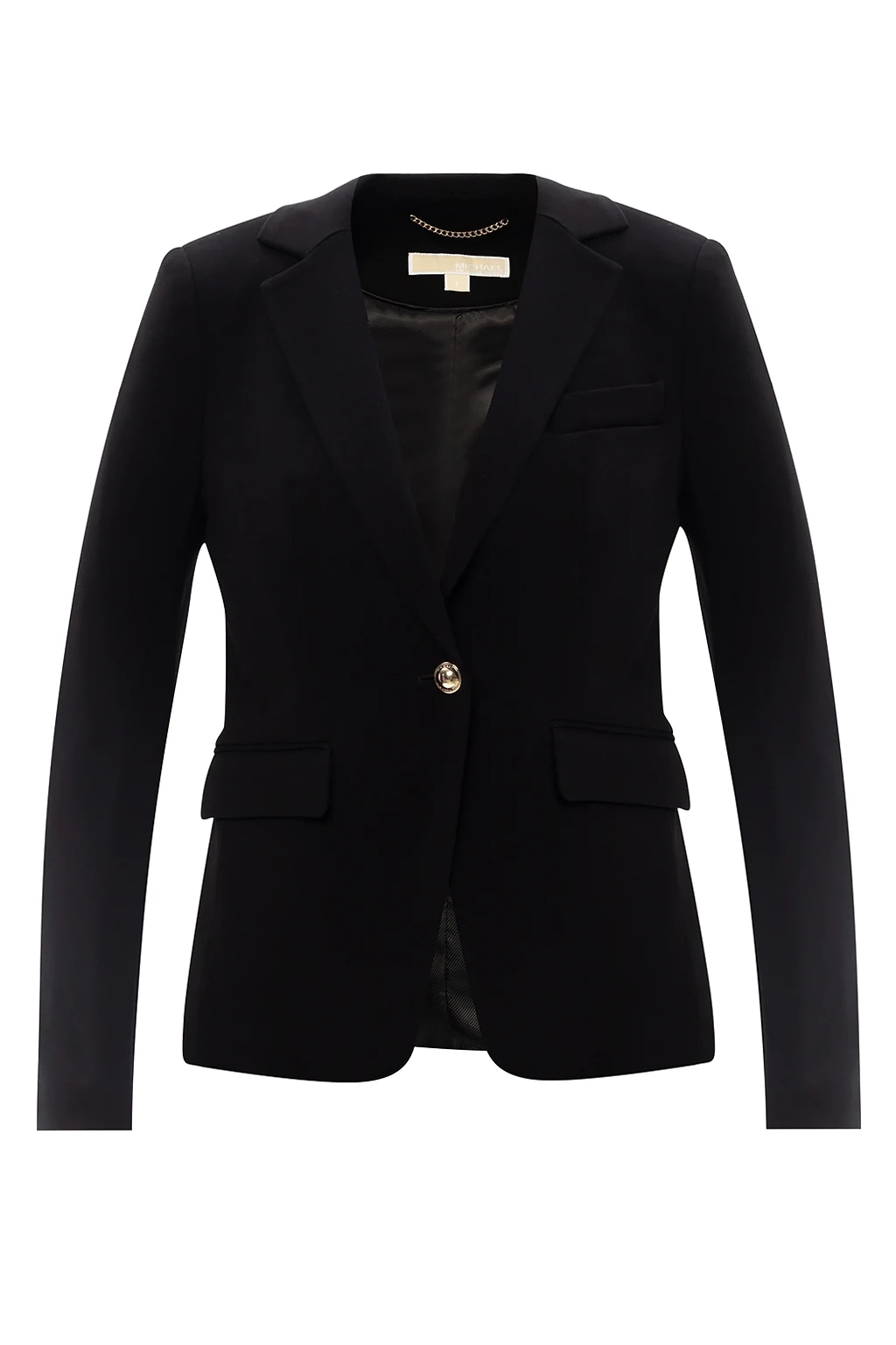Blazer with notch lapels