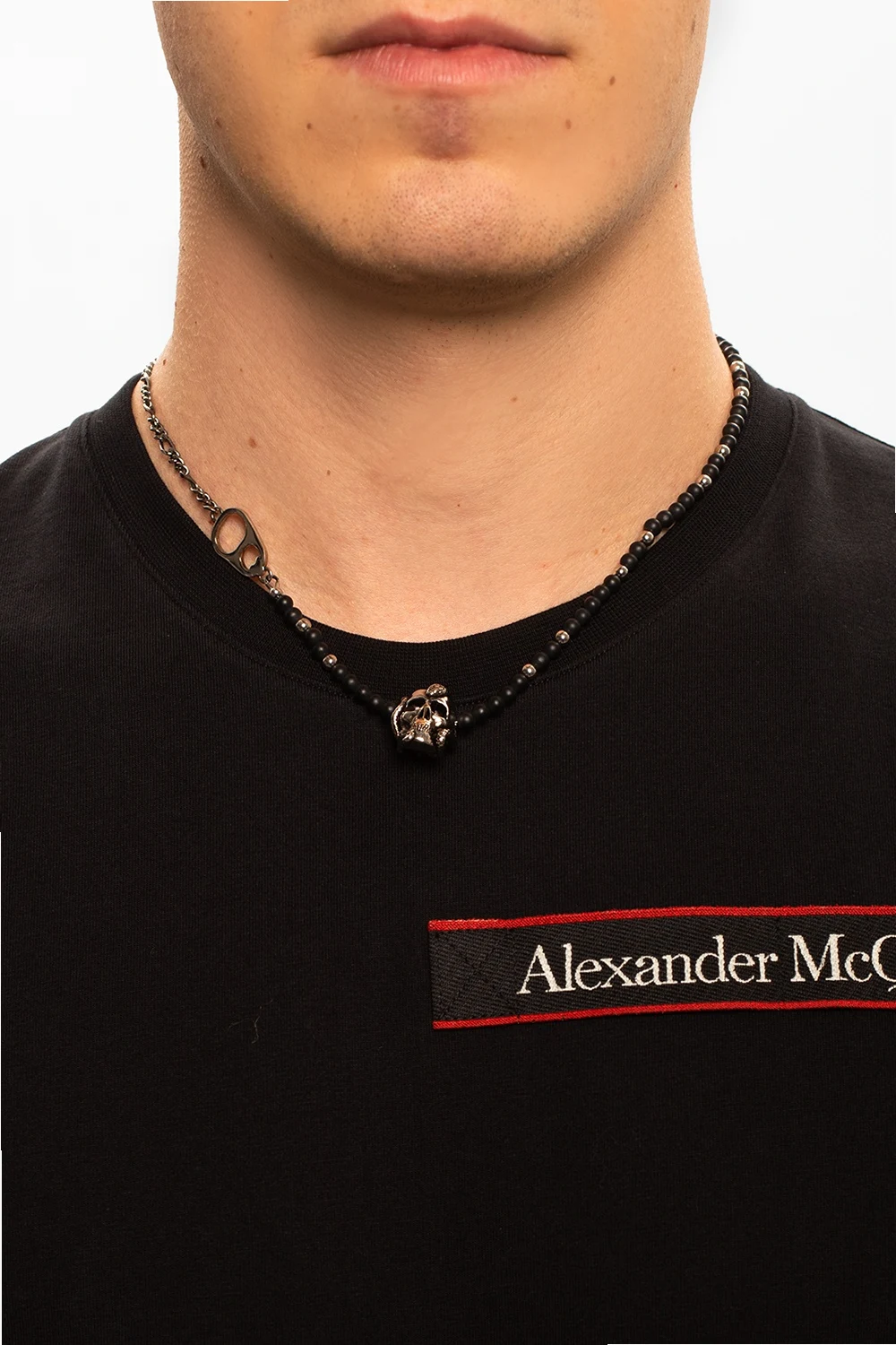 Naszyjnik z motywem czaszki