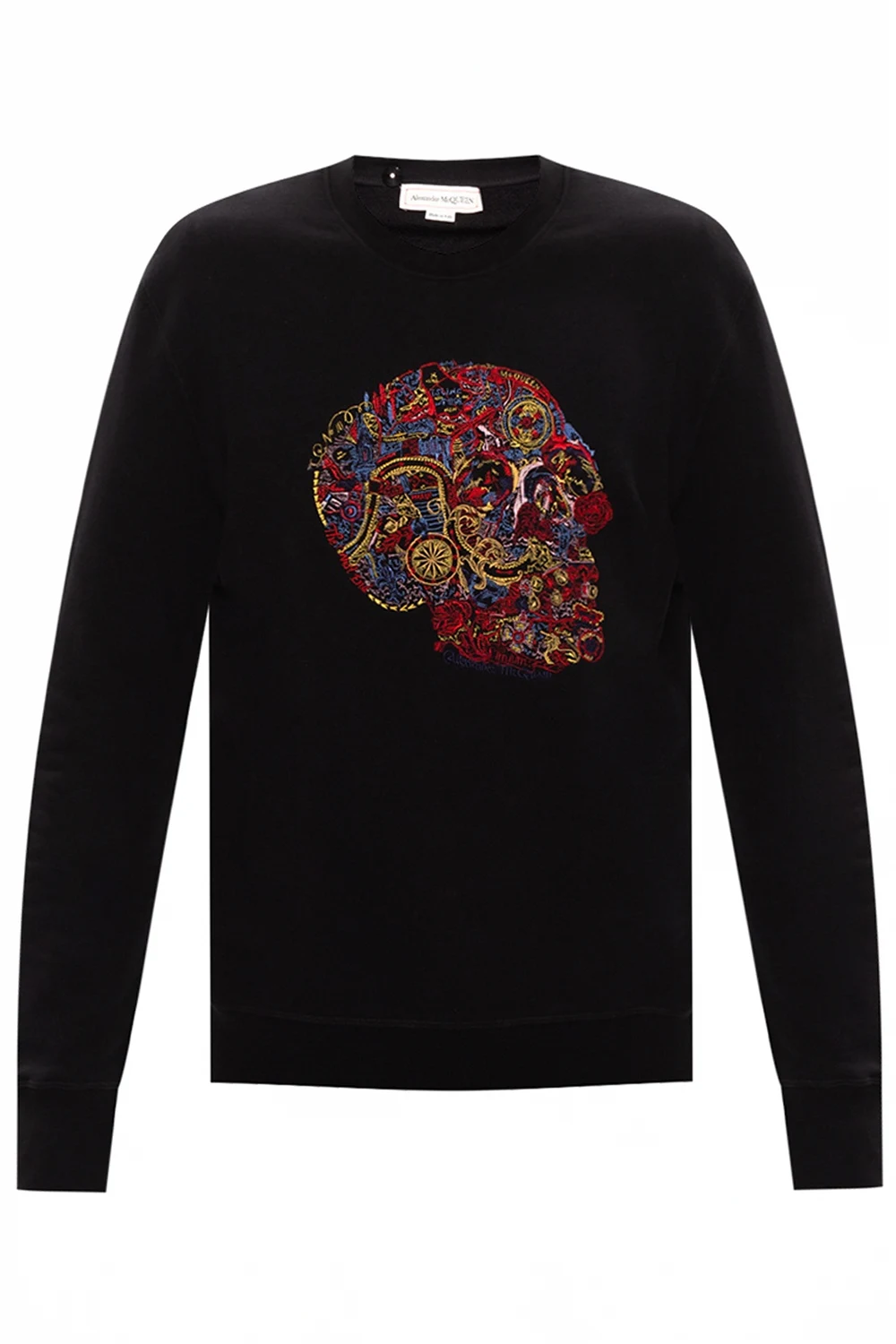 Skull motif sweatshirt