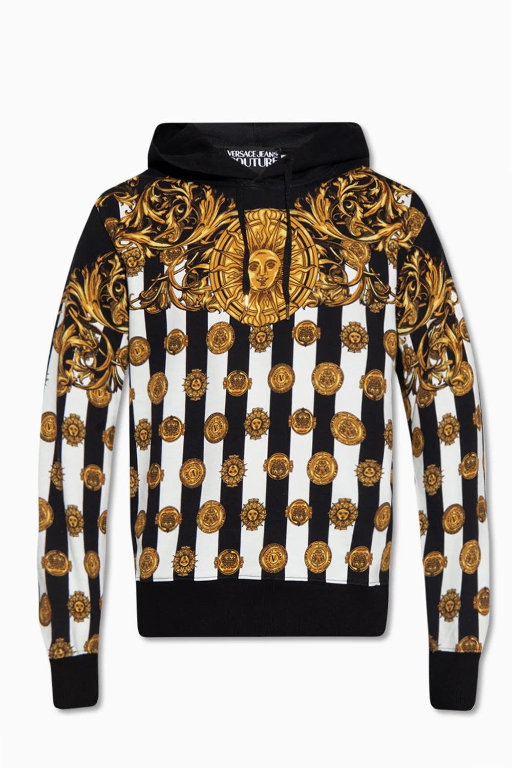 Patterned hoodie