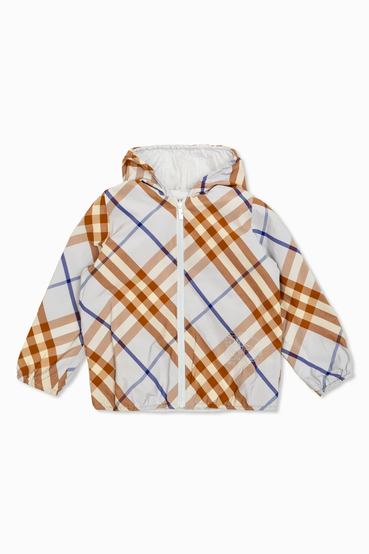 MULTICOLOUR Reversible jacket with hood.