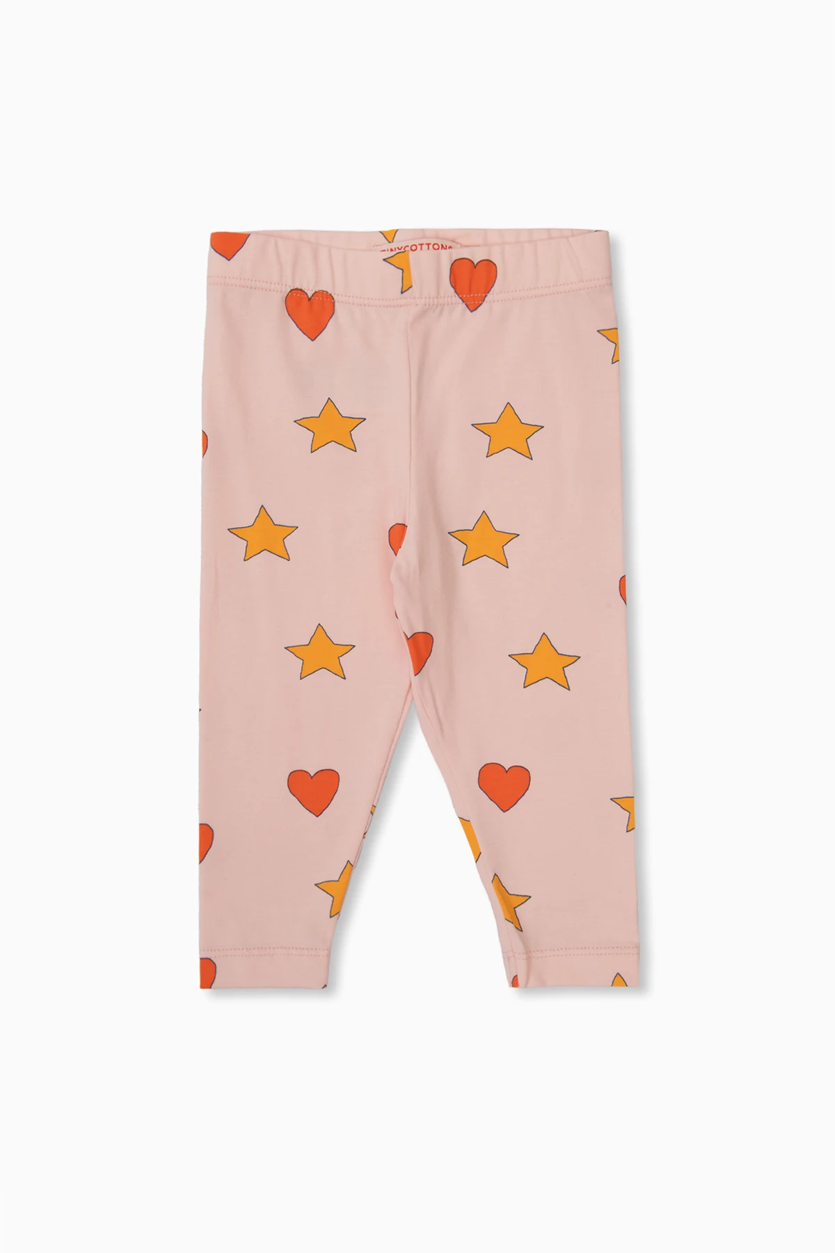 Leggings with stars and hearts