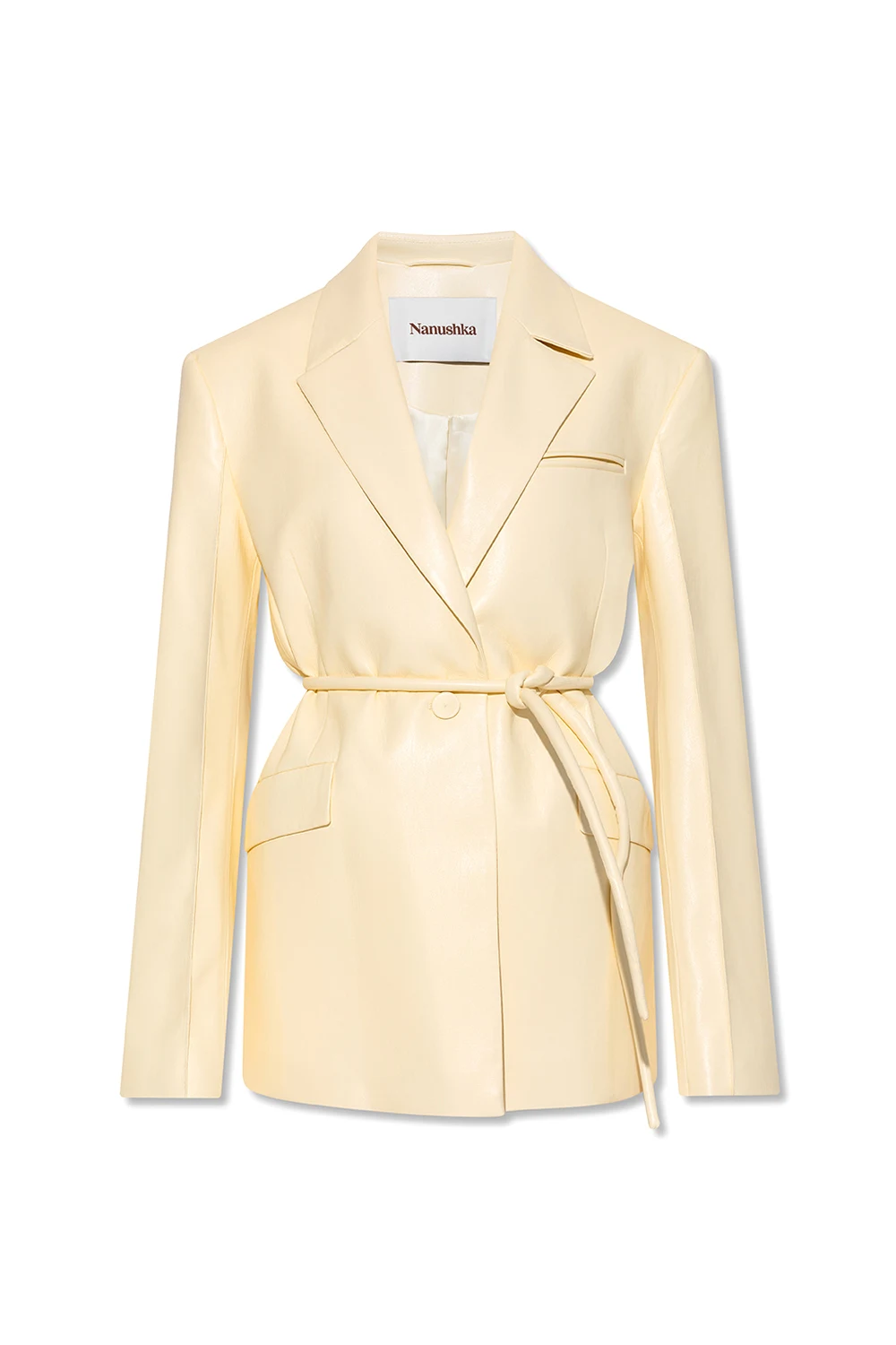 ‘Mariko’ blazer from vegan leather