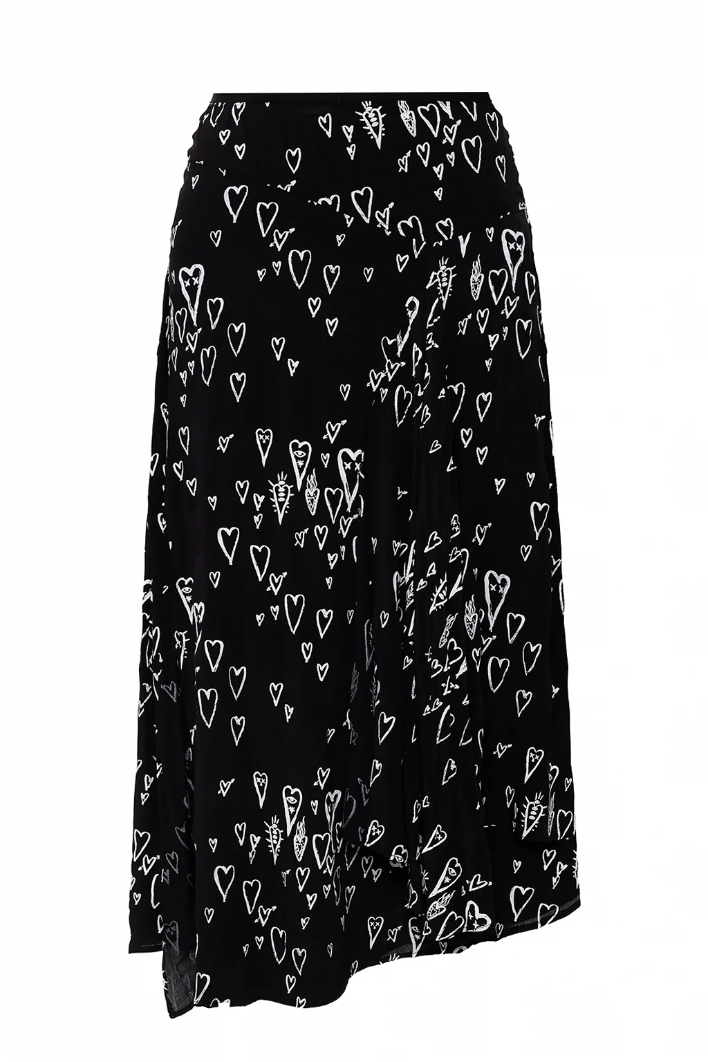 Asymmetrical skirt