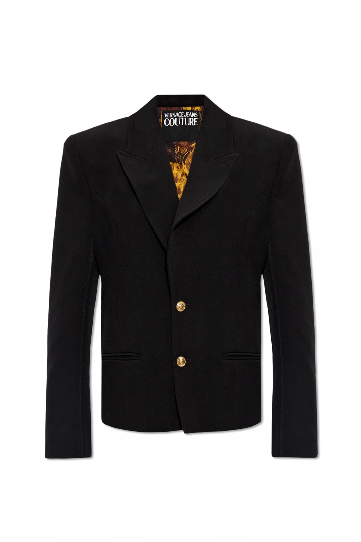 Blazer with lace-up back