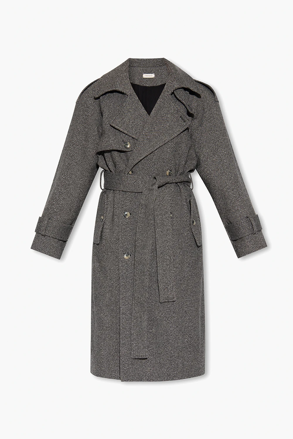 ‘Soria’ double-breasted coat