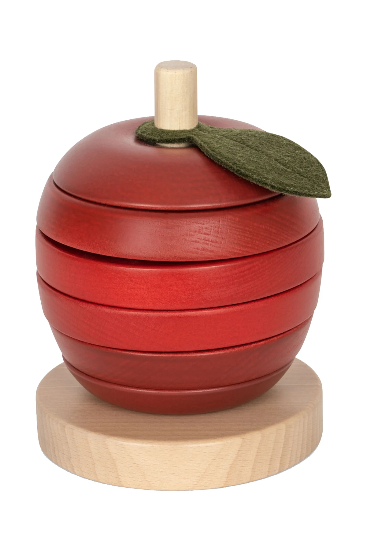 Apple stacking toy