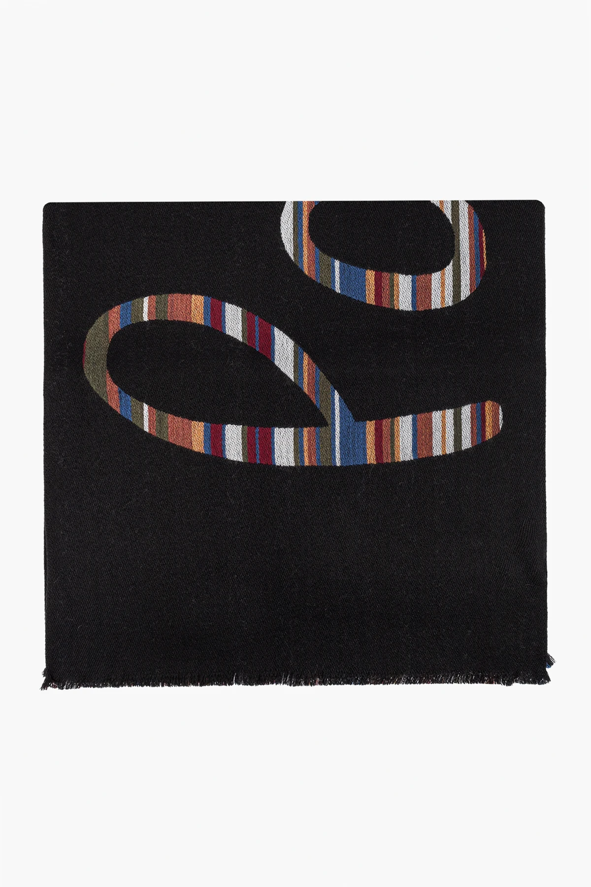 Wełniany szal z logo