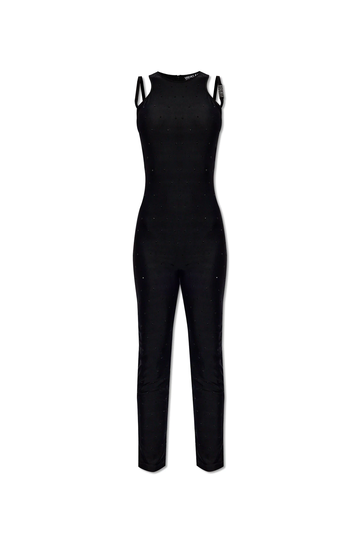 Jumpsuit with shoulder straps