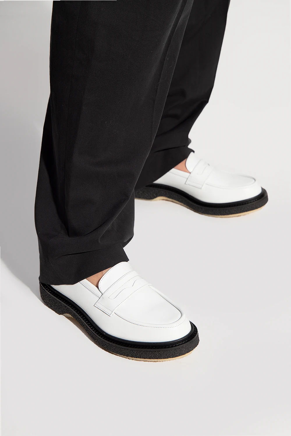‘Type 5’ leather loafers