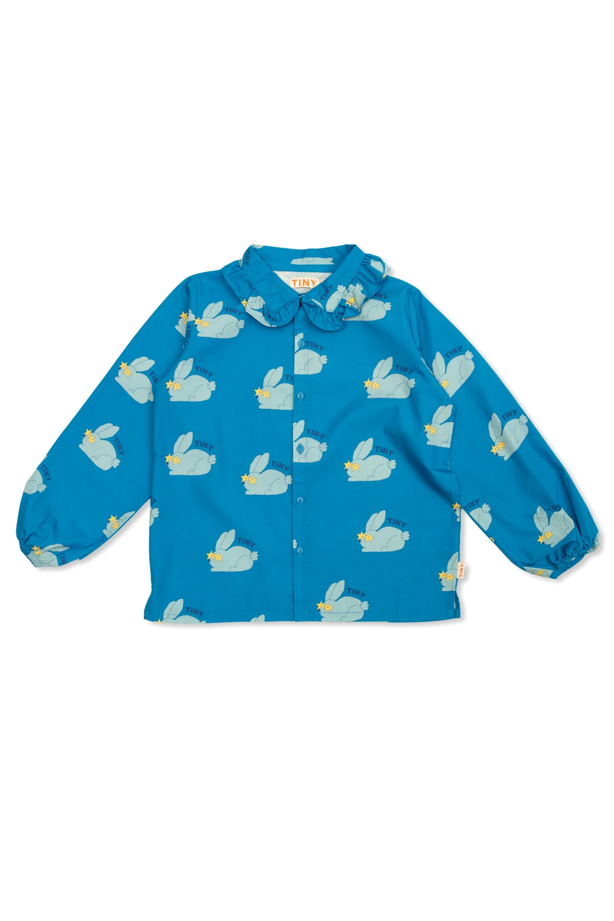 Shirt with rabbit print