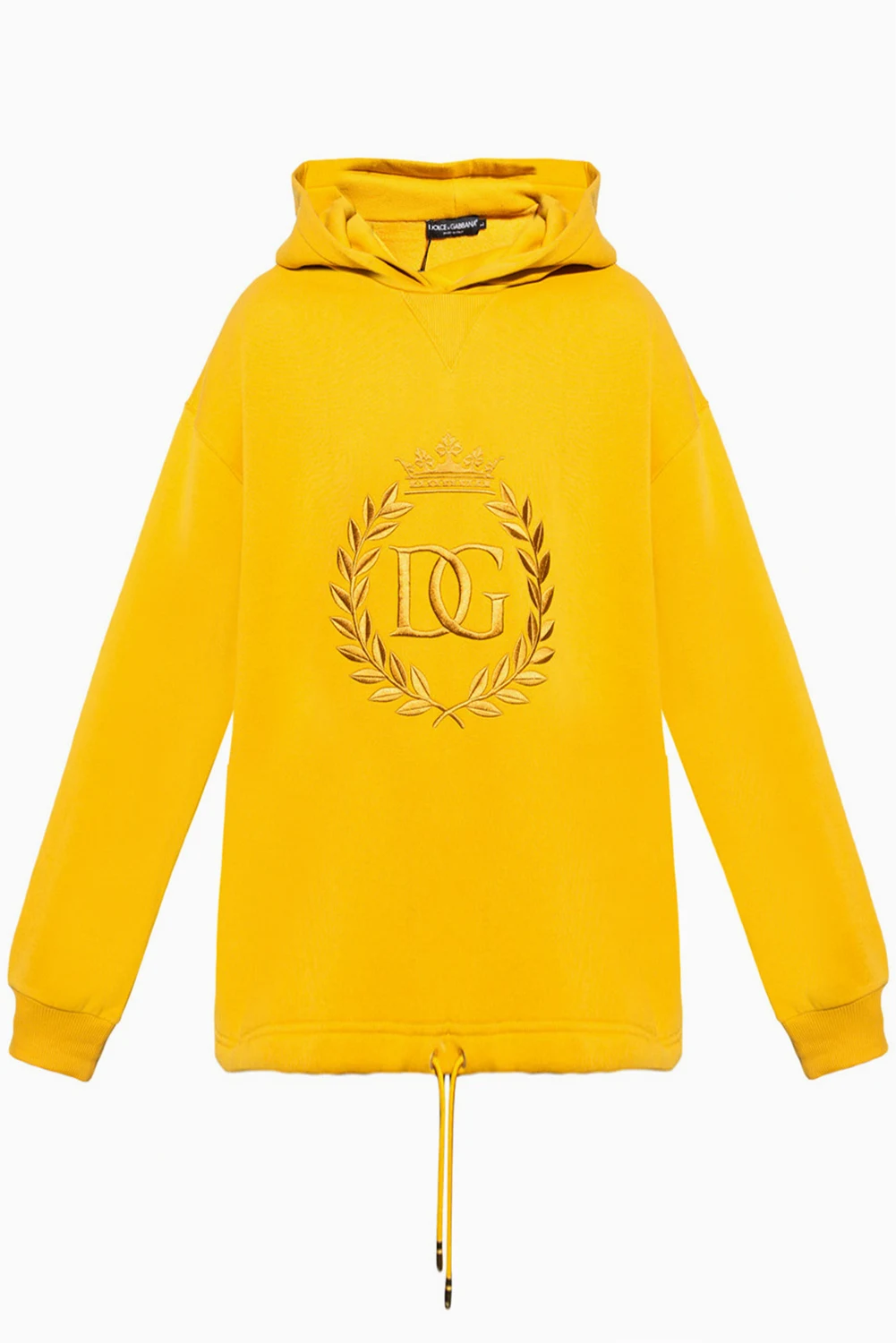Logo-embroidered hoodie