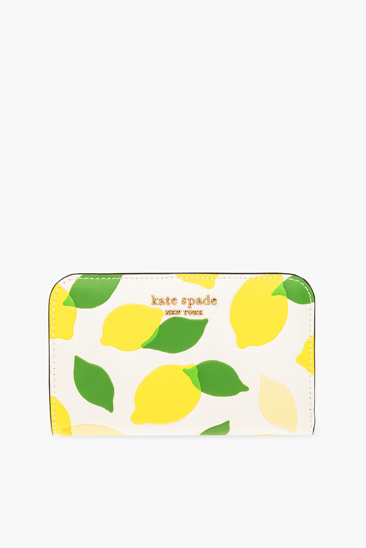Wallet with motif of fruits