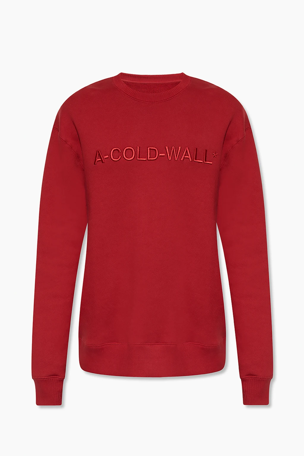 Logo-embroidered sweatshirt