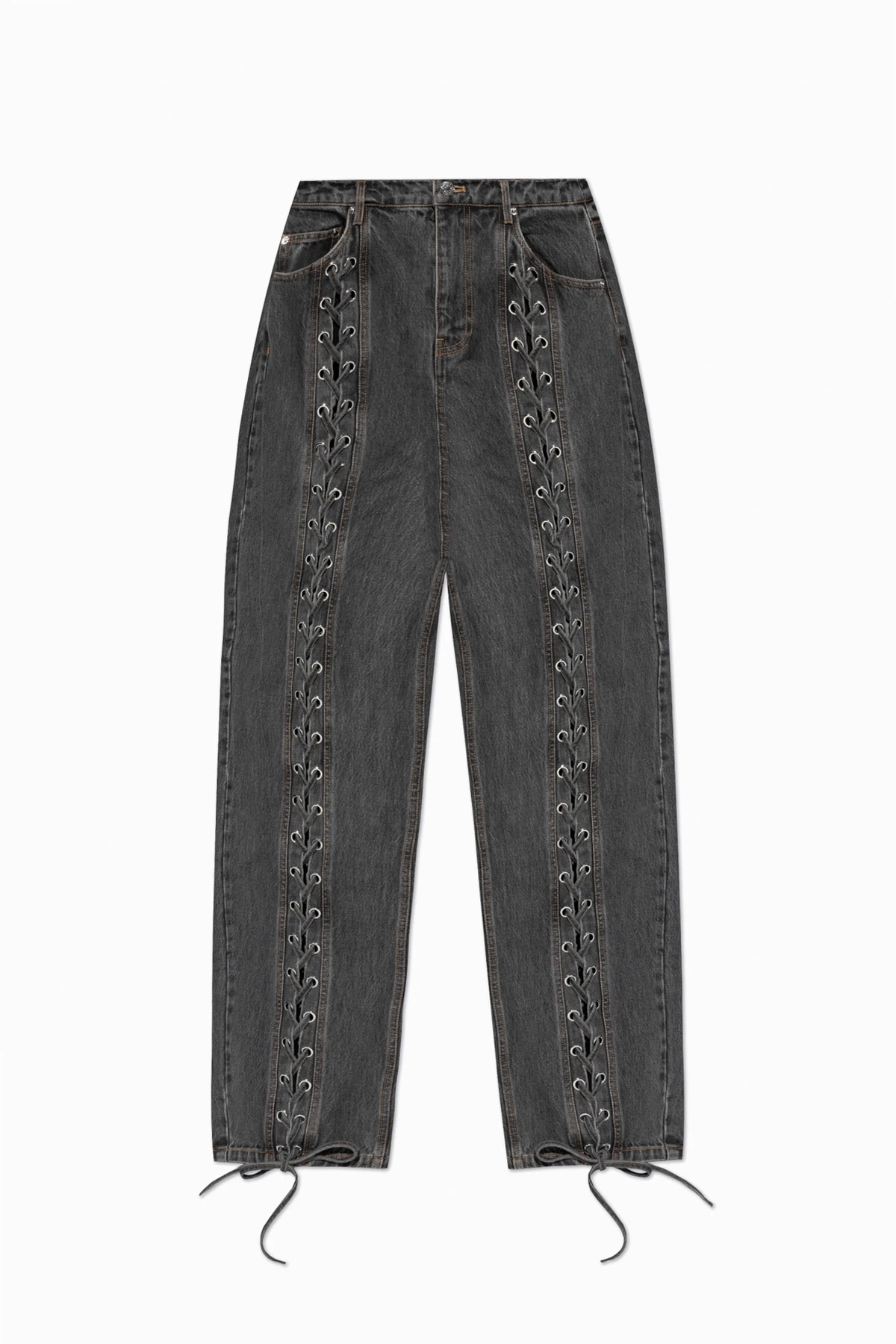 Jeans with straight legs