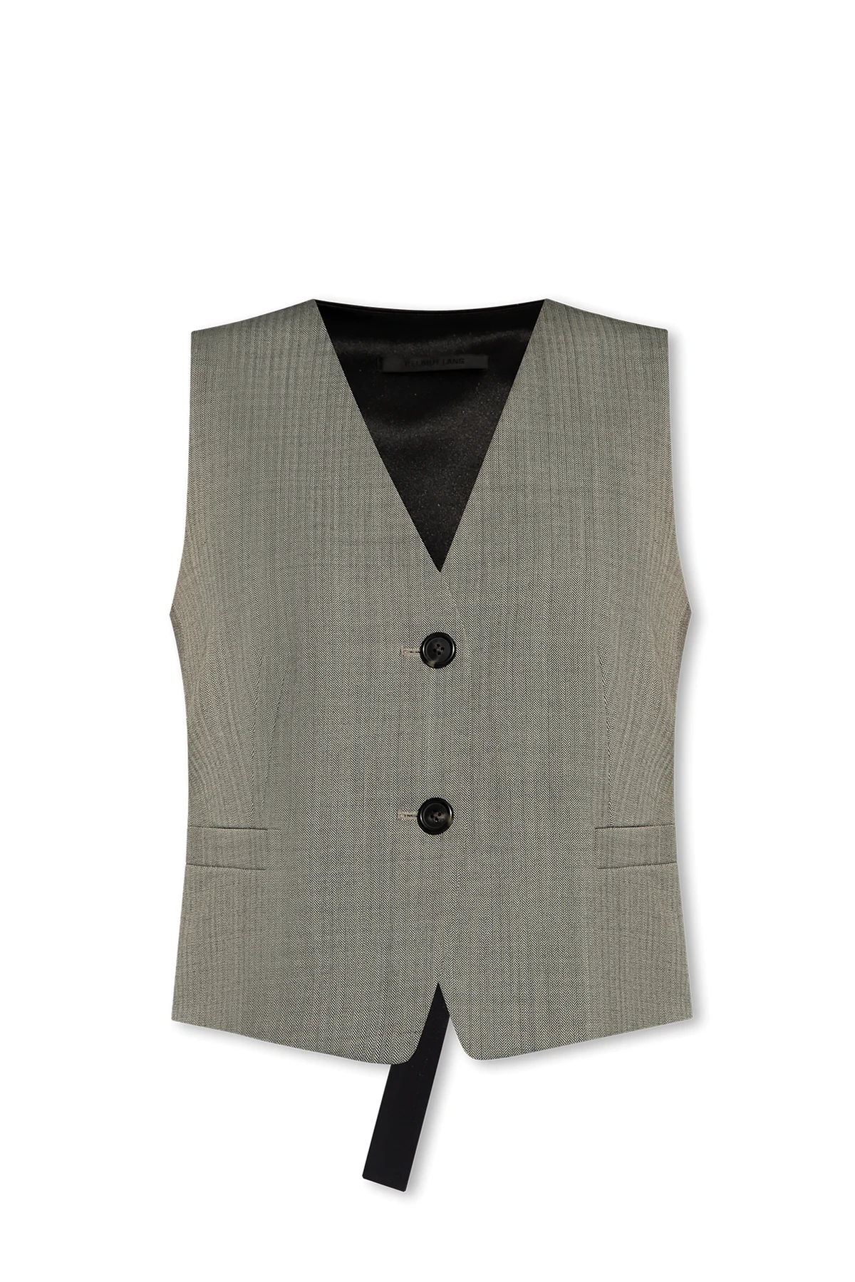 Kamizelka w jodełkę