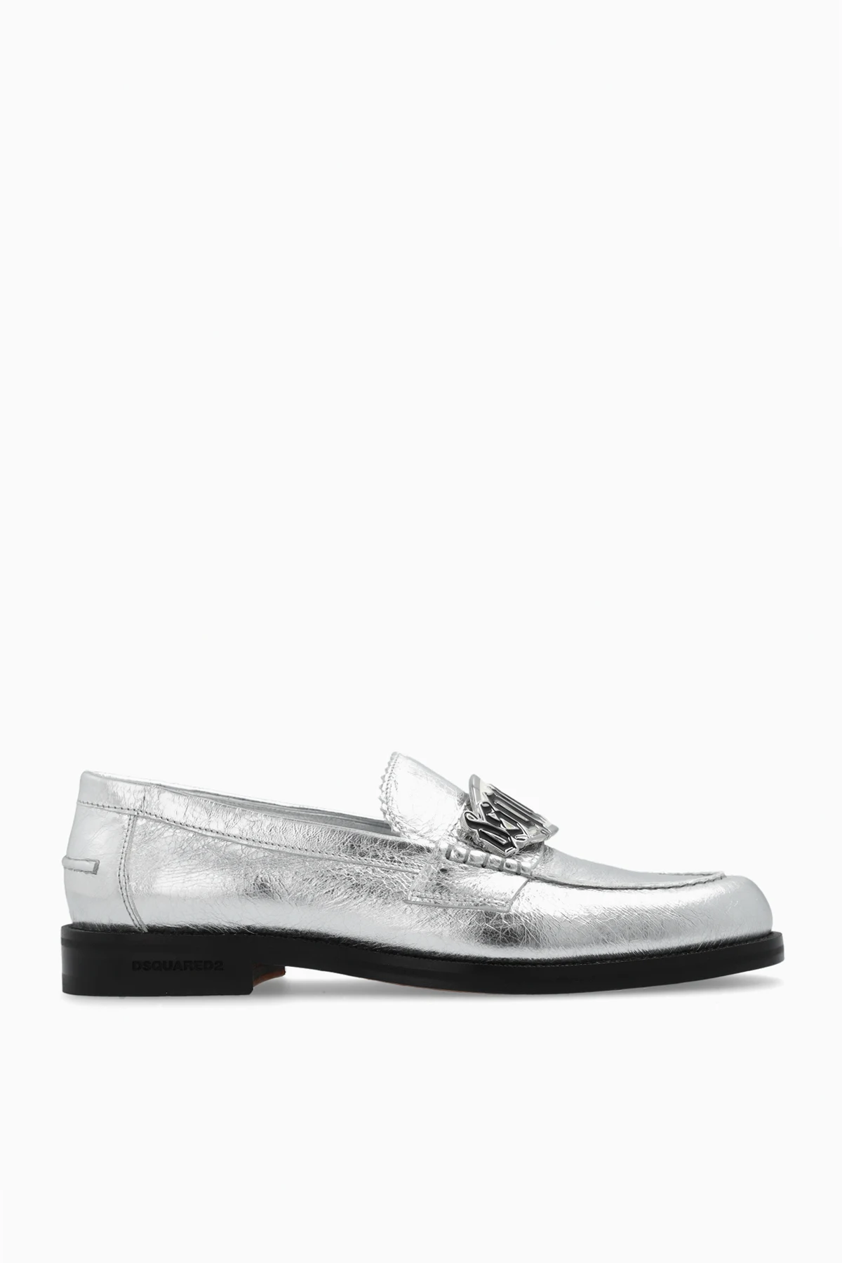 Leder 'loafers' Schuhe