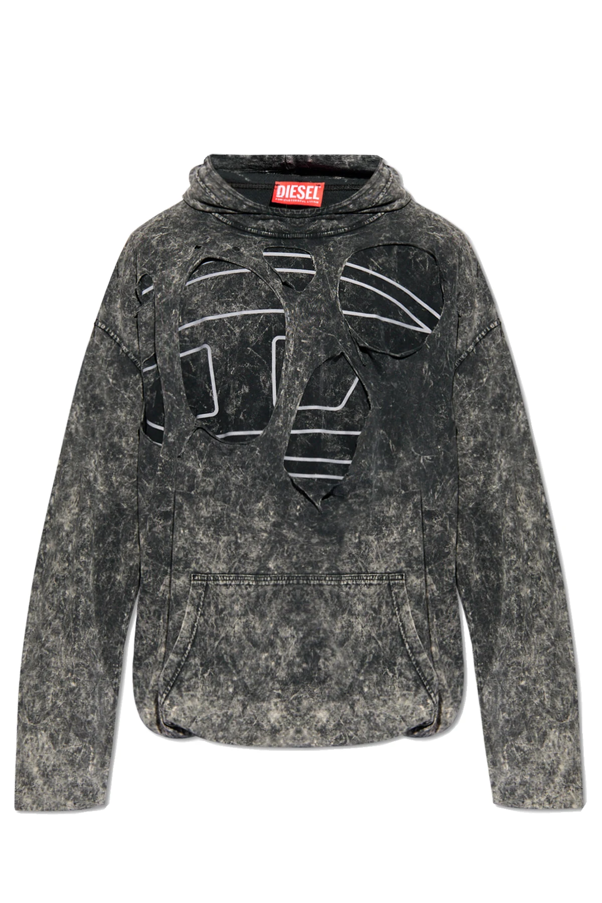 ‘S-MAR-PEELOVAL’ hoodie with logo