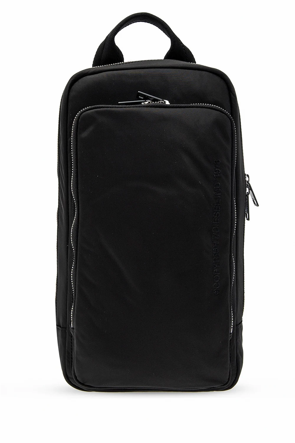 Plecak na jedno ramię z nadrukami