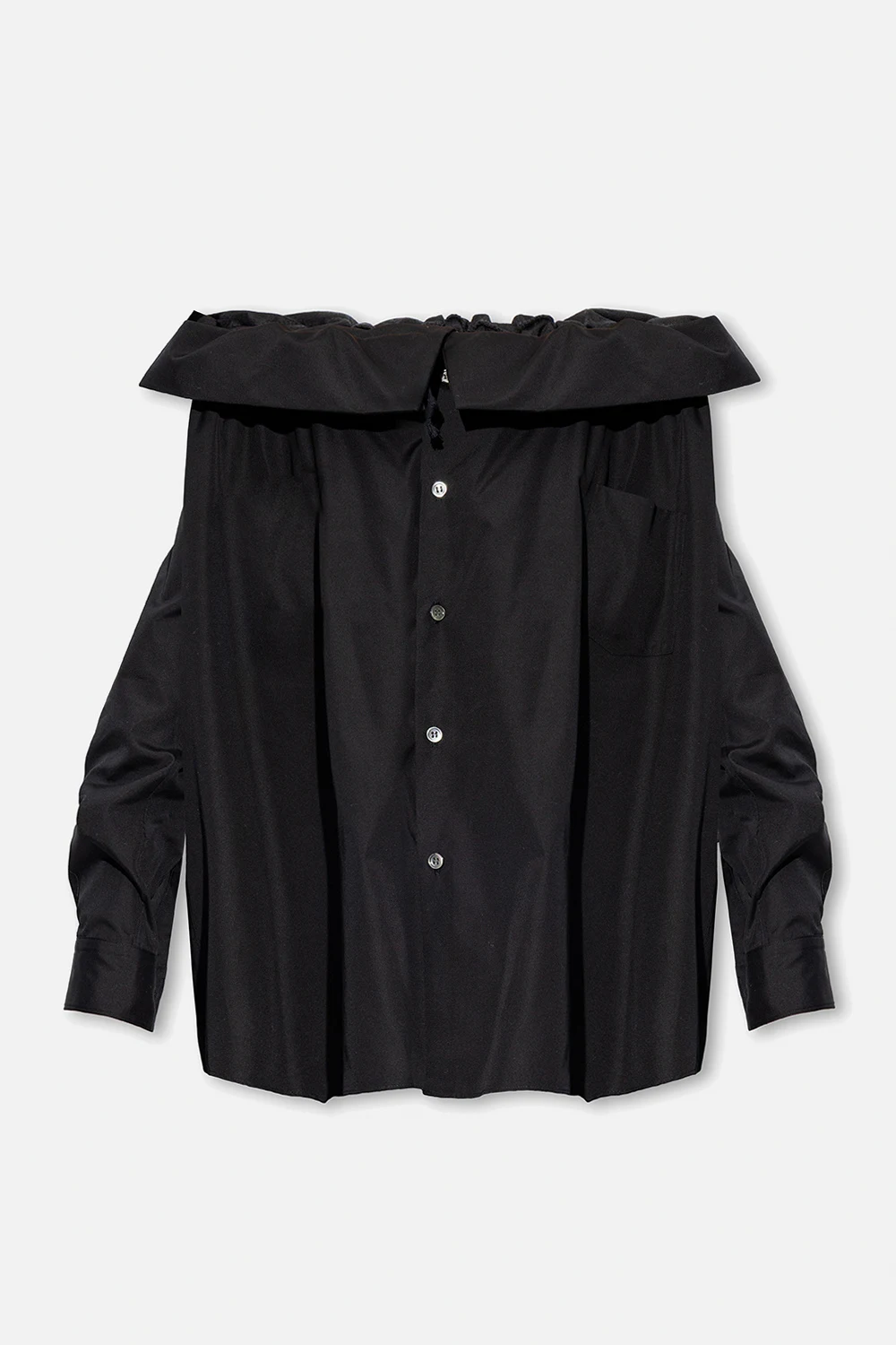 Shirt with decorative trims