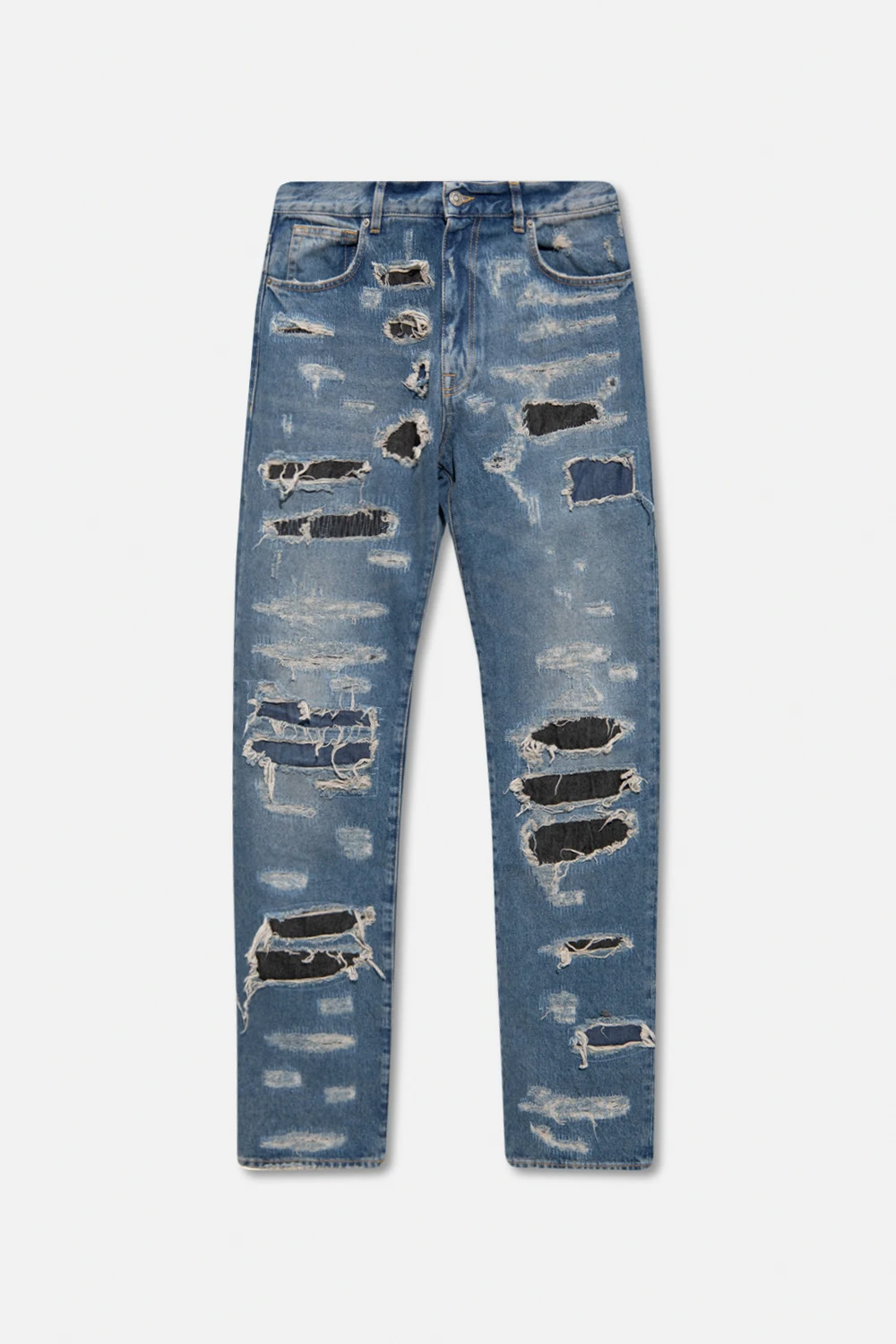 Jeans with vintage effect