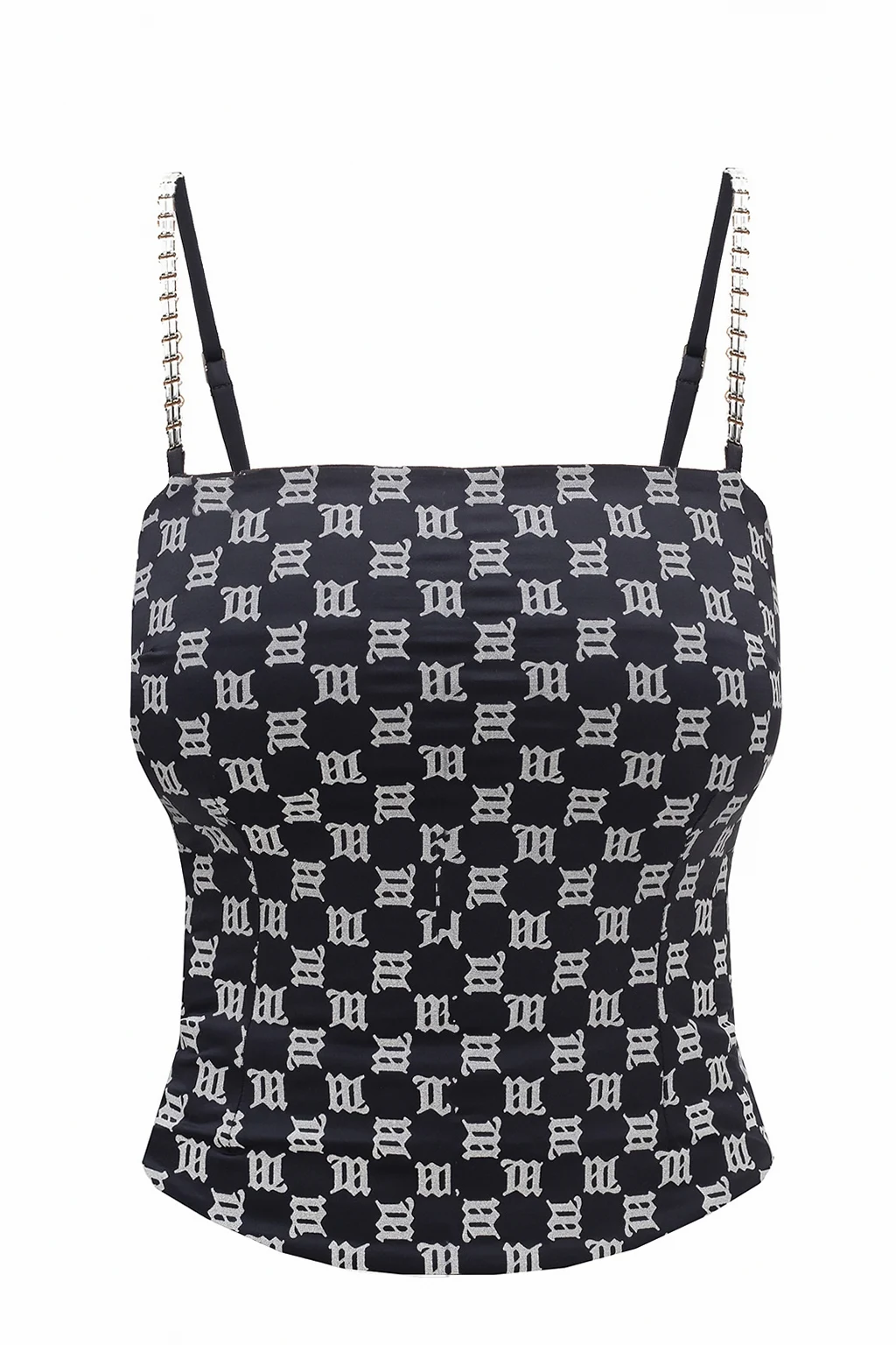 Top na ramiączkach ‘Reflective Monogram’