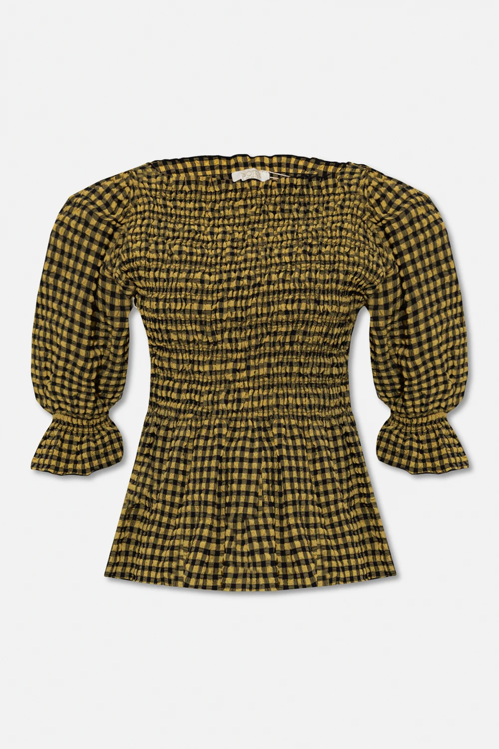 ‘Georgia’ checked top