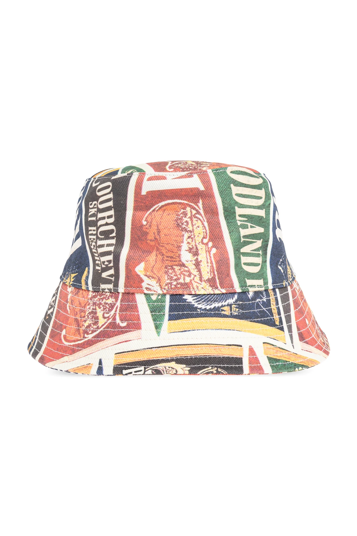 Kapelusz z nadrukiem