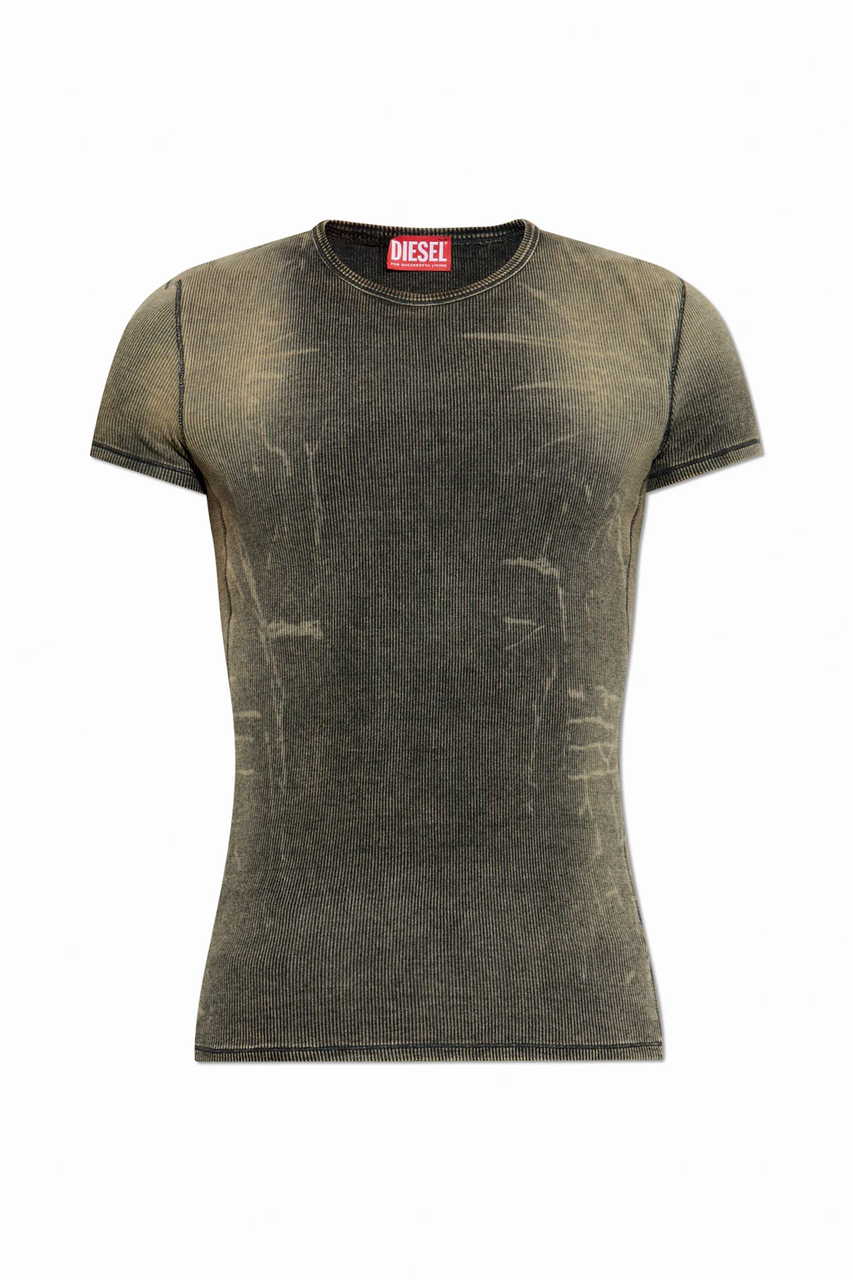 GREY Ribbed top T-HANS