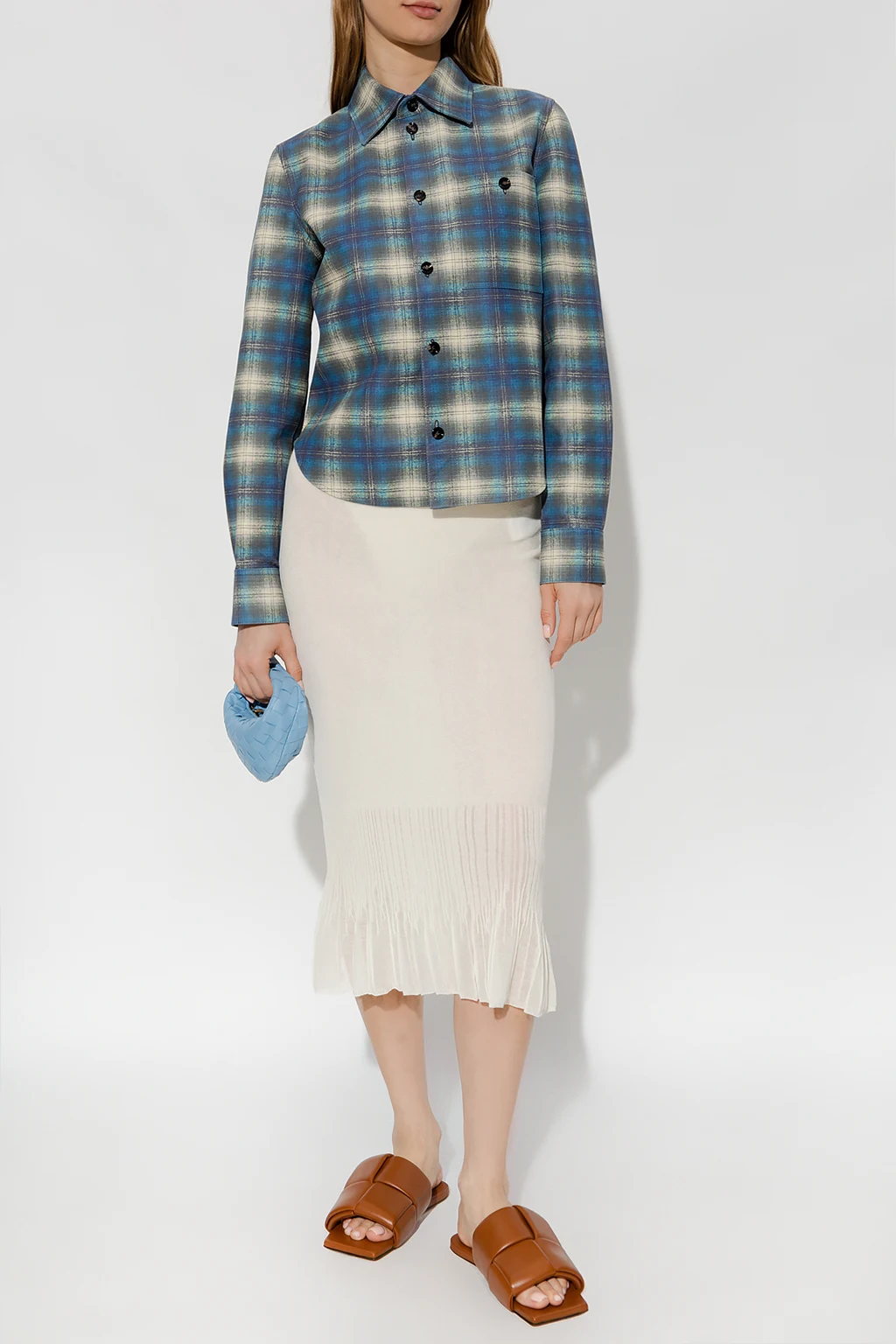 Draped skirt