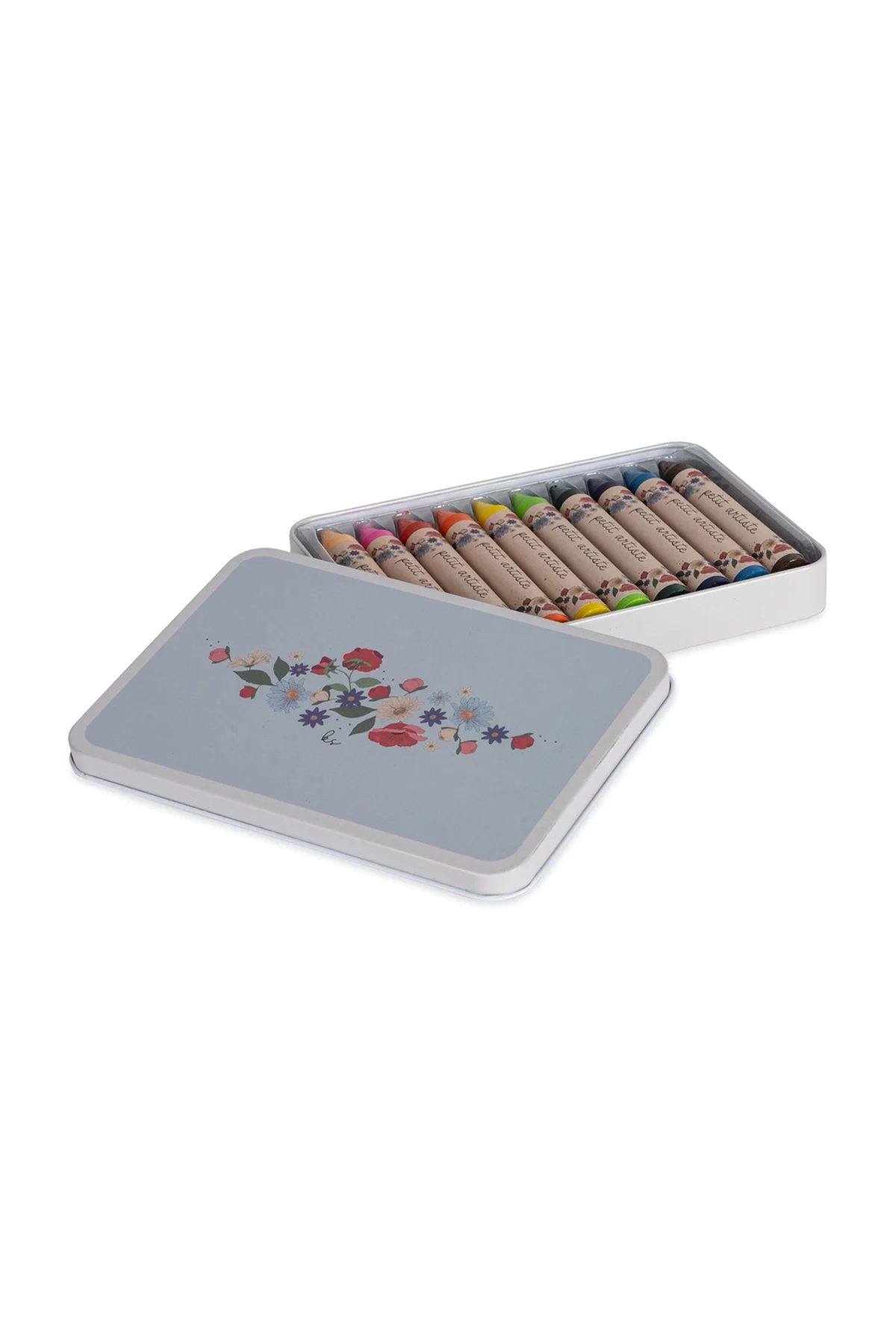 Zestaw dziesięciu kredek woskowych