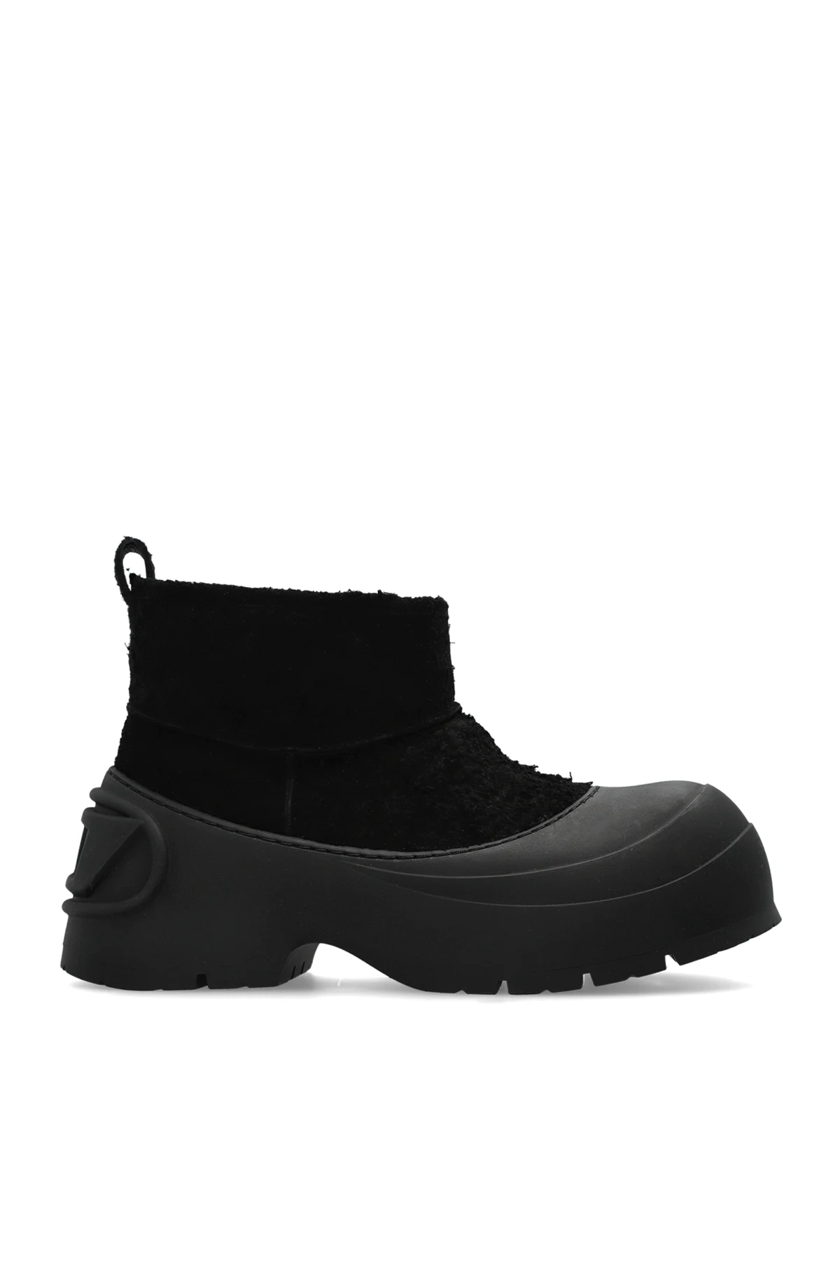 CZARNY Buty za kostkę `D-DONALD MONTONE B`