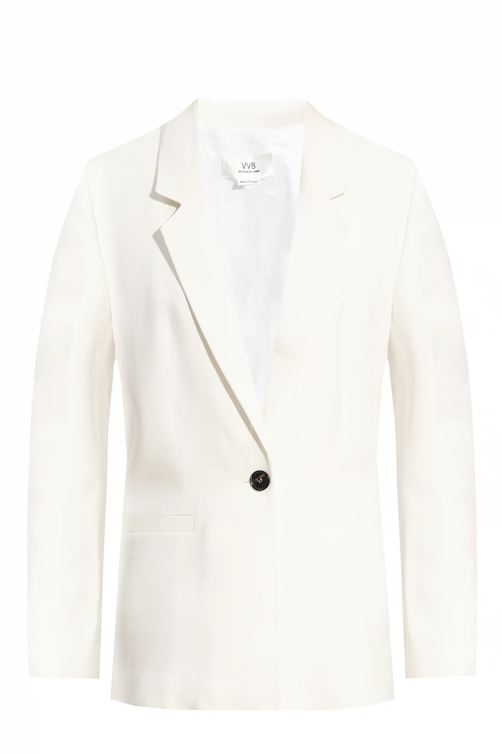 Notch lapel blazer