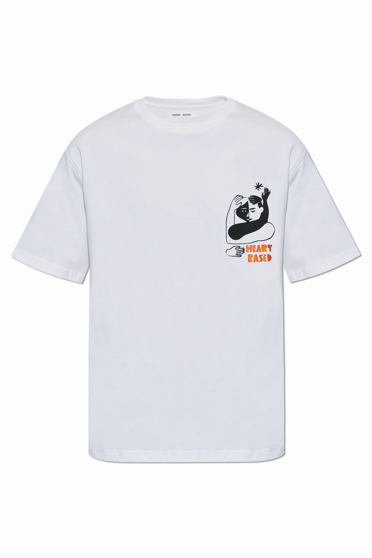 WHITE T-shirt Saheart