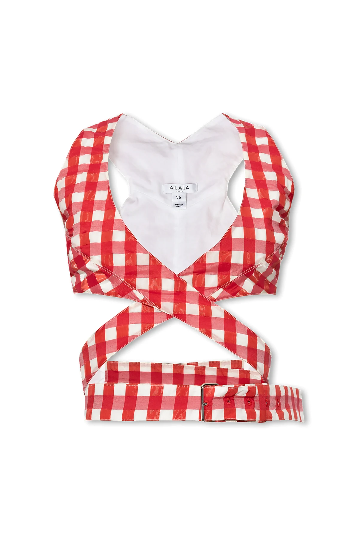 Patterned crop top