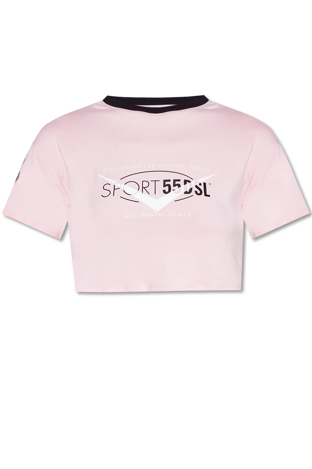 ‘AWTEE-BOURSTY’ cropped T-shirt