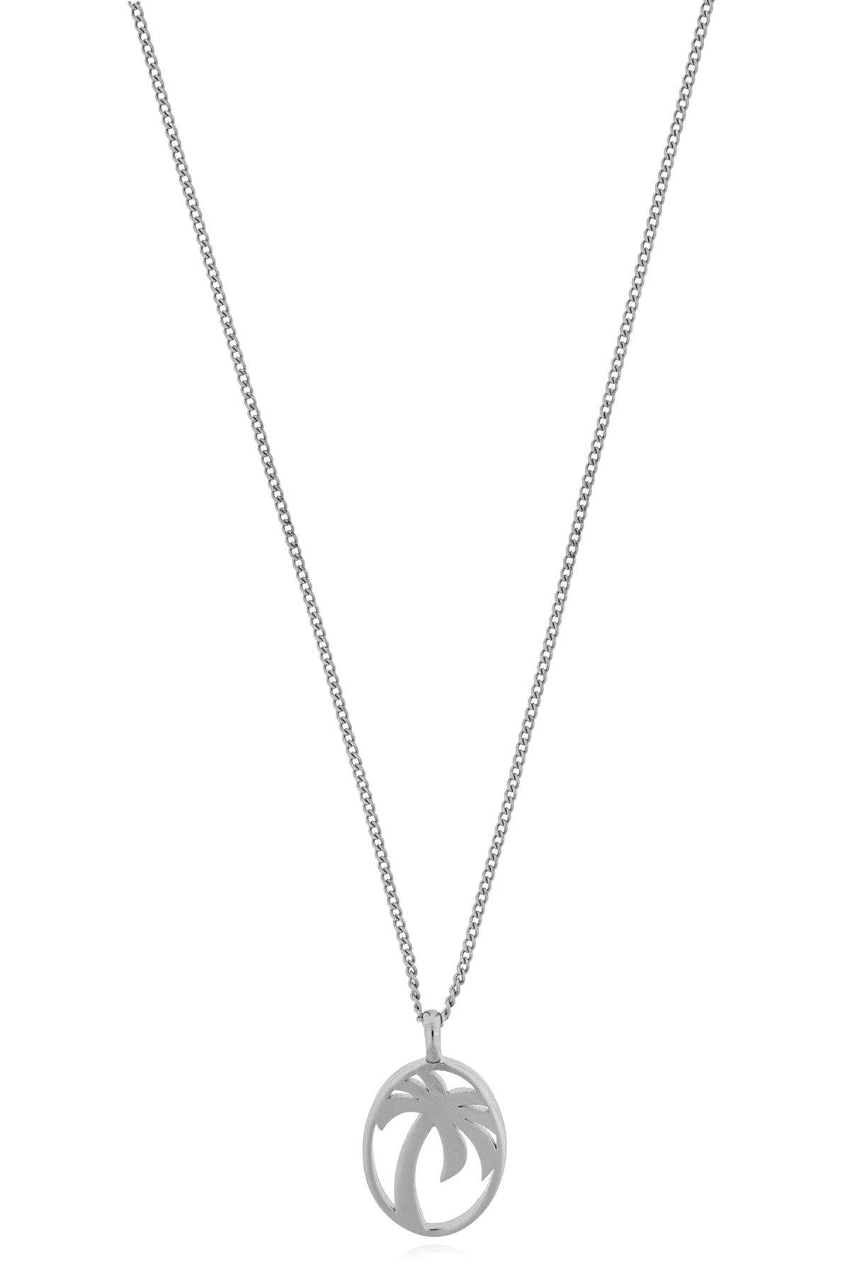 Halskette mit anhänger in form eines logos