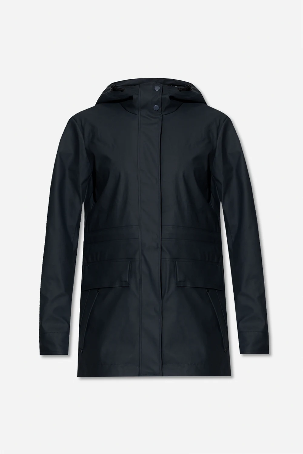 Hooded rain jacket