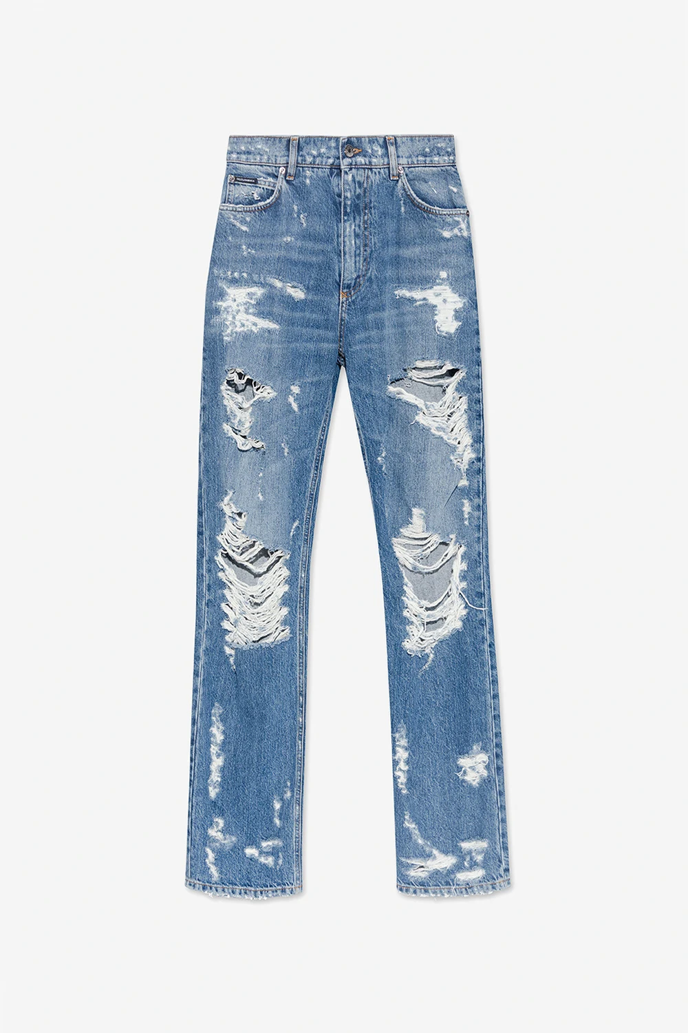 Loose-fitting jeans