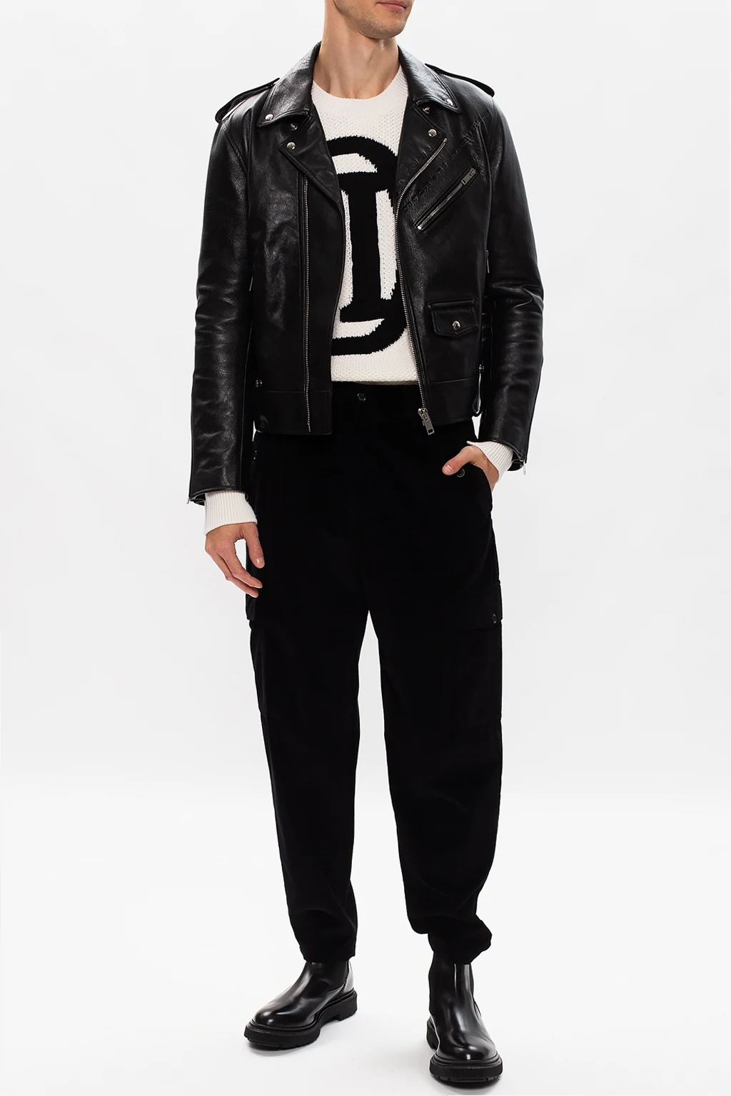 Ribbed trousers